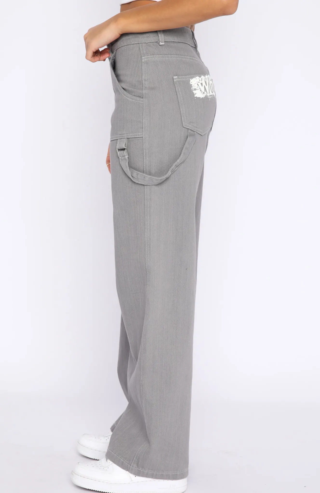 Pants | White Fox Boutique Do Better Cargo Pants grey