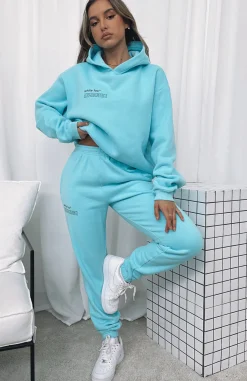 Sweatpants | White Fox Boutique Do The Most Sweatpants Arctic blue