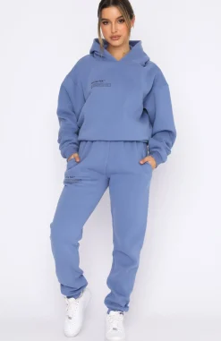 Sweatpants | White Fox Boutique Do The Most Sweatpants Dusk blue