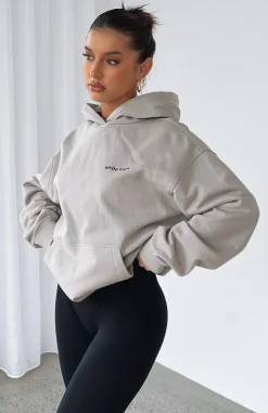 Jackets & Blazers | White Fox Boutique Do What It Takes Hoodie Mushroom grey