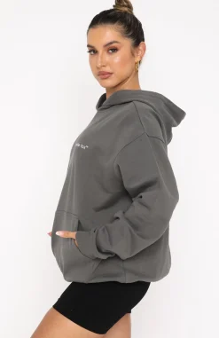 Jackets & Blazers | White Fox Boutique Do What It Takes Hoodie Slate grey