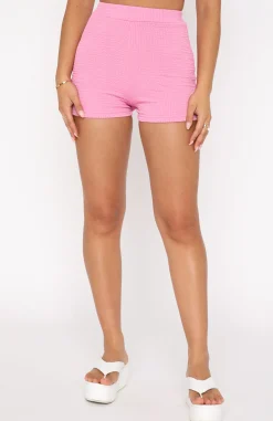 Shorts | White Fox Boutique Doing It Right Booty Shorts pink