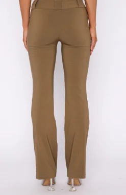 Pants | White Fox Boutique Don't Forget Me Pants Mocha brown