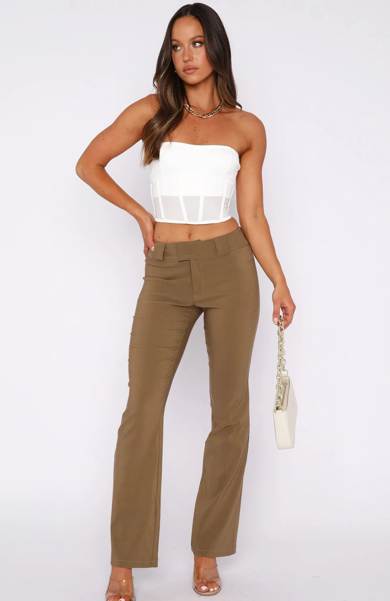 Pants | White Fox Boutique Don't Forget Me Pants Mocha brown