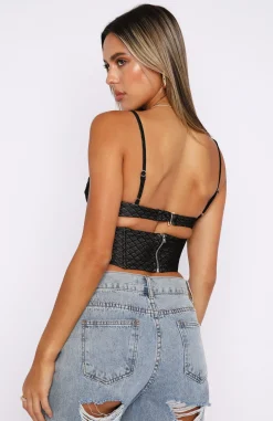 Shirts & Blouses | White Fox Boutique Don't Matter Bustier black