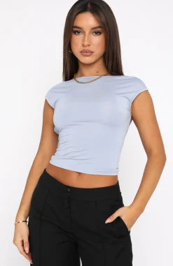 Shirts & Blouses | White Fox Boutique Double Life Tee blue