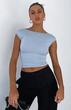 Shirts & Blouses | White Fox Boutique Double Life Tee blue