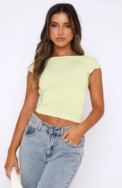 Shirts & Blouses | White Fox Boutique Double Life Tee green