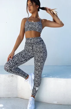 Leggings | White Fox Boutique Down For It Leggings Leopard black