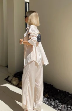 Pants | White Fox Boutique Down For More Pants Beige nude