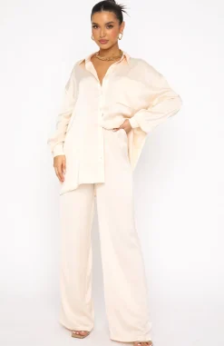 Pants | White Fox Boutique Down For More Pants Beige nude