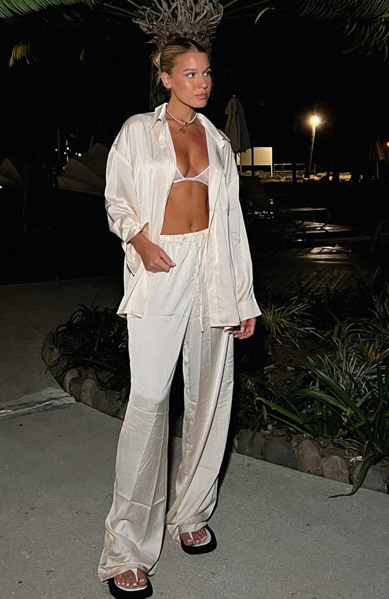 Pants | White Fox Boutique Down For More Pants Beige nude