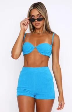 Shorts | White Fox Boutique Dream Escape Booty Shorts blue