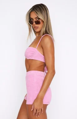 Shorts | White Fox Boutique Dream Escape Booty Shorts pink