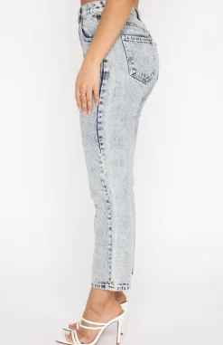 Denim | White Fox Boutique Drive Me Crazy Cropped Jeans Mid blue
