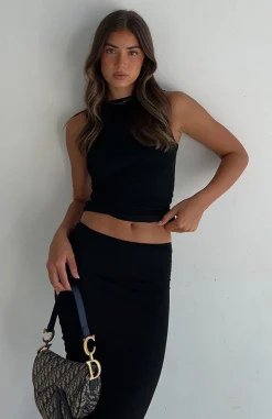 Shirts & Blouses | White Fox Boutique End Of The Night Tank black