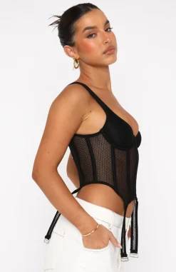 Shirts & Blouses | White Fox Boutique Enlighten Me Bustier black