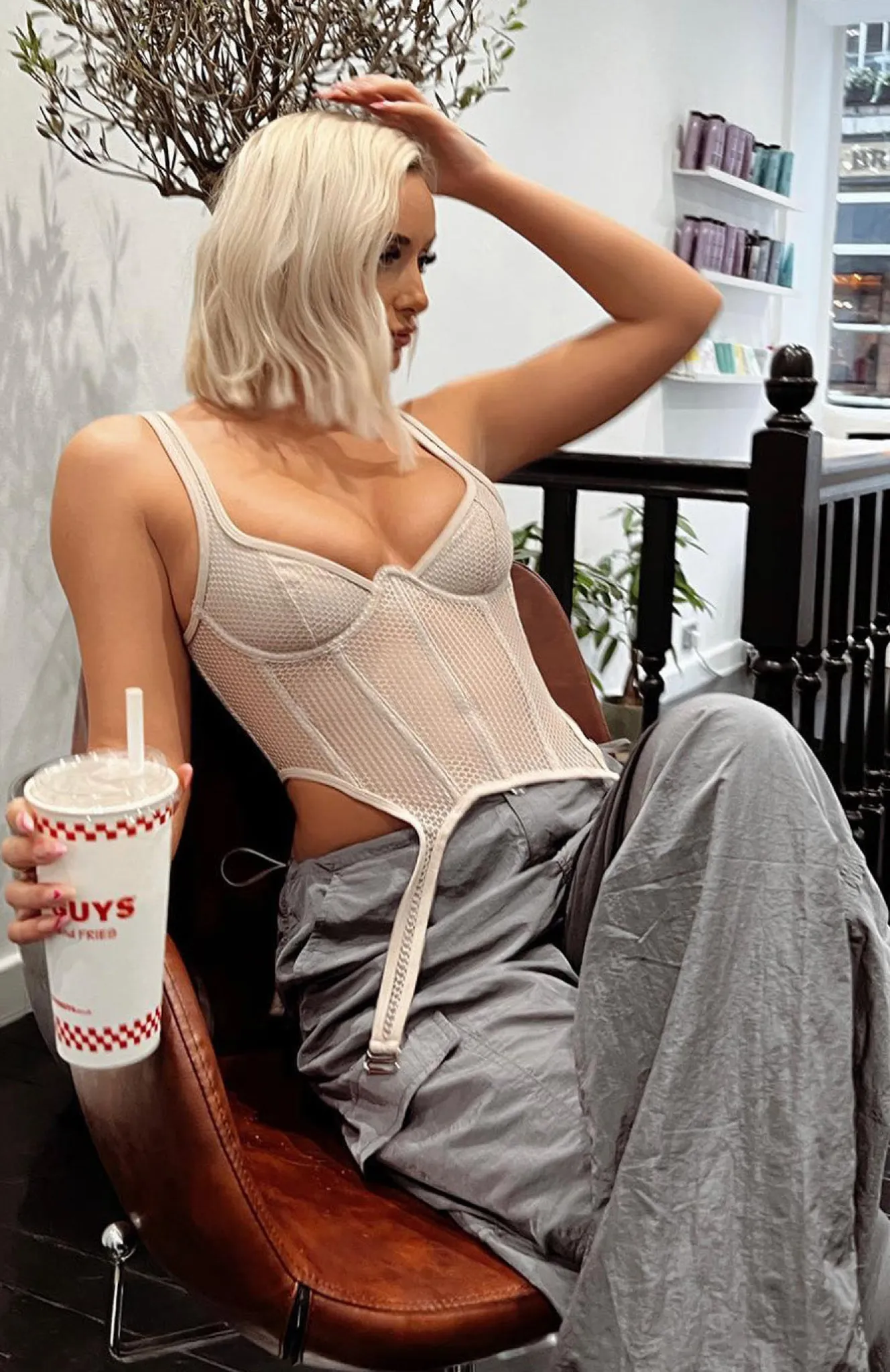 Shirts & Blouses | White Fox Boutique Enlighten Me Bustier Taupe nude