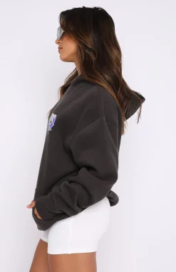 Jackets & Blazers | White Fox Boutique Enter The Dream Oversized Hoodie Charcoal grey