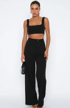 Pants | White Fox Boutique Everything You Are Set black