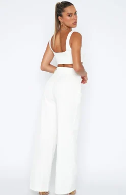 Pants | White Fox Boutique Everything You Are Set white