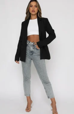 Jackets & Blazers | White Fox Boutique Fashion Force Blazer black