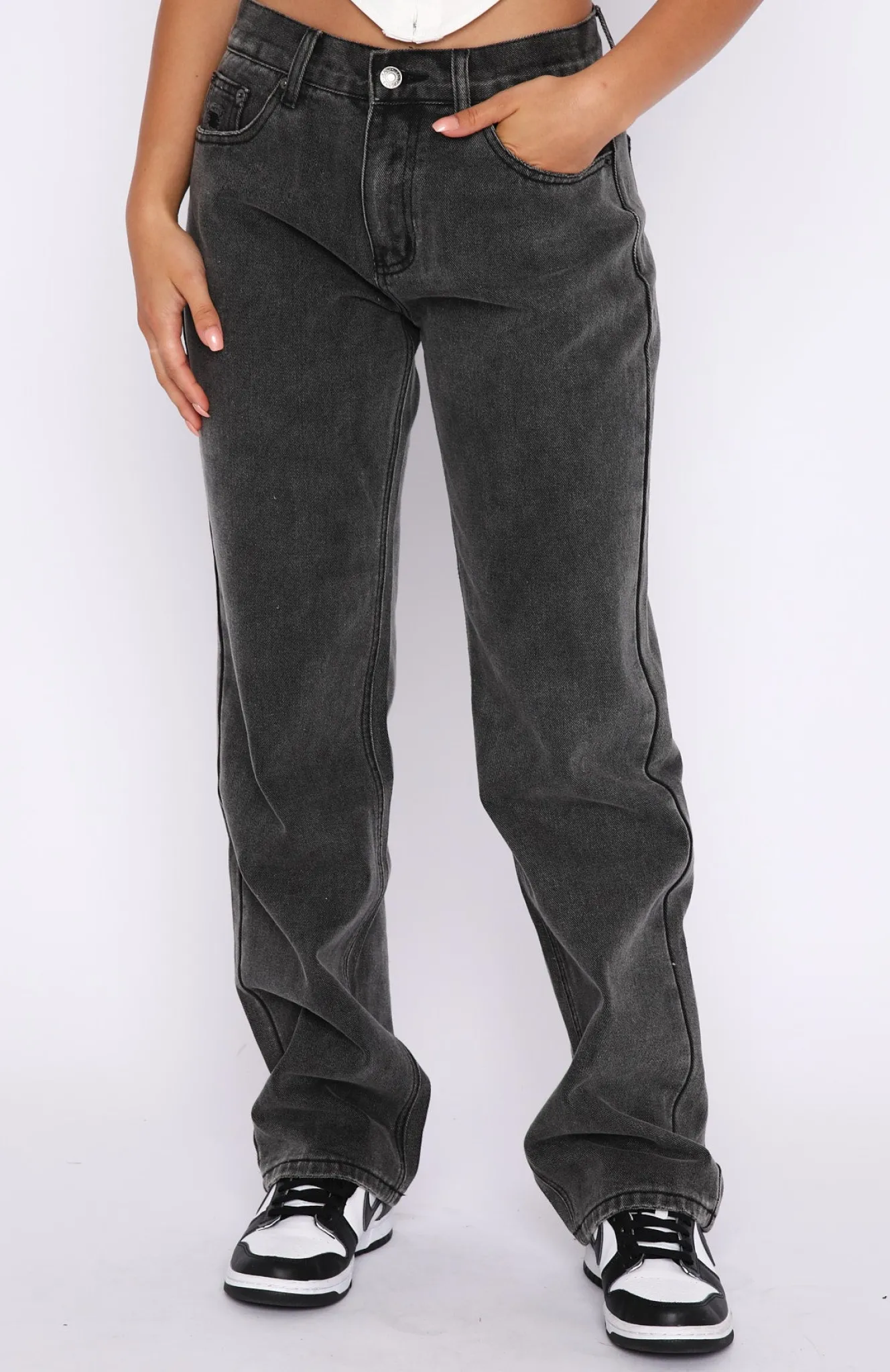 Denim | White Fox Boutique Fashion Society Jeans Acid black