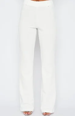 Pants | White Fox Boutique Fearless Pants white