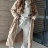 Jackets & Blazers | White Fox Boutique Feeling Fine Trench Coat Beige nude