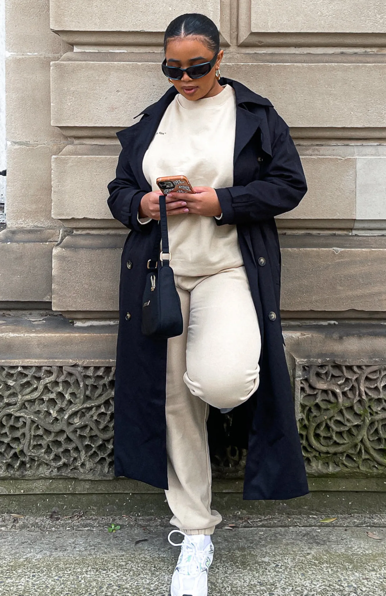 Jackets & Blazers | White Fox Boutique Feeling Fine Trench Coat black
