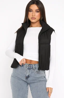 Jackets & Blazers | White Fox Boutique Find My Way Puffer Vest black