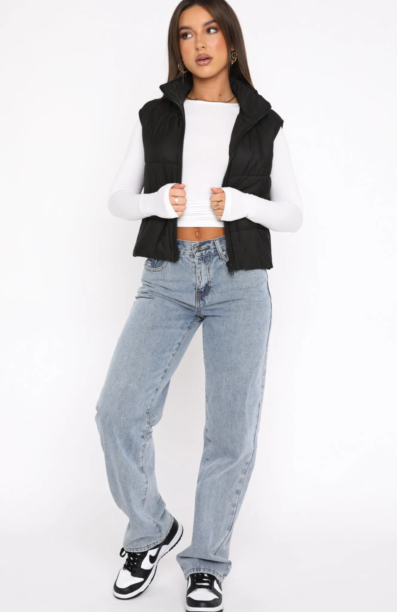 Jackets & Blazers | White Fox Boutique Find My Way Puffer Vest black