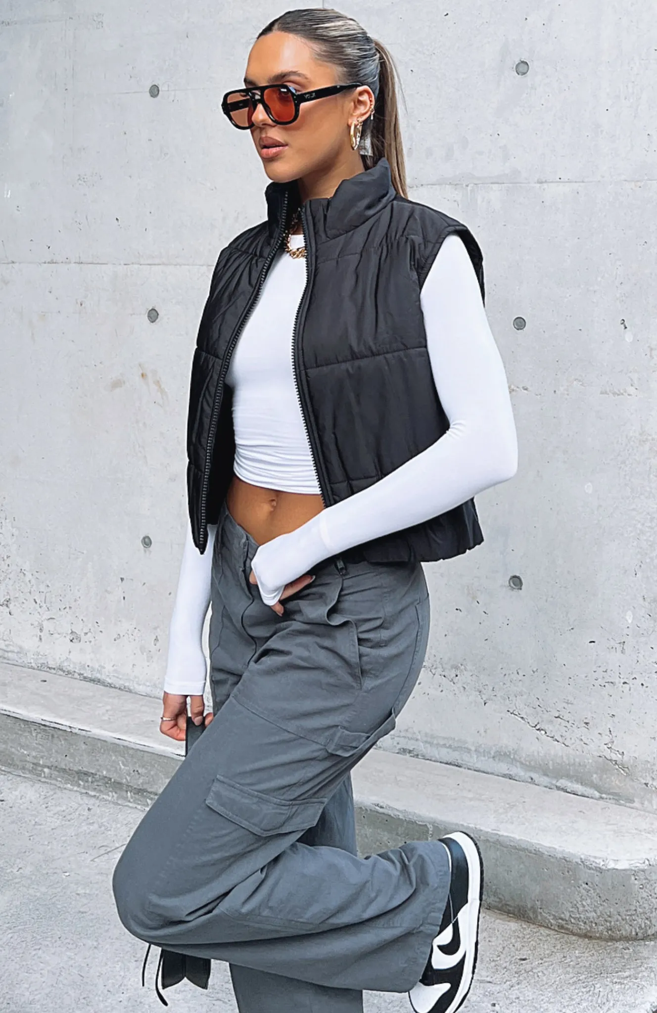 Jackets & Blazers | White Fox Boutique Find My Way Puffer Vest black