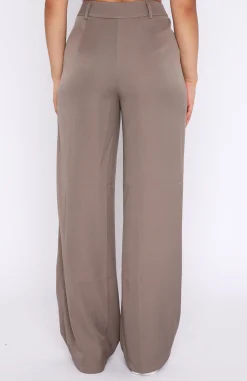 Pants | White Fox Boutique First Glimpse Pants Mocha brown