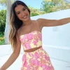 Shirts & Blouses | White Fox Boutique Follow You Anywhere Crop Summer Blossom multi