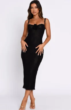 Formal Dresses | White Fox Boutique Forever Your Girl Midi Dress black
