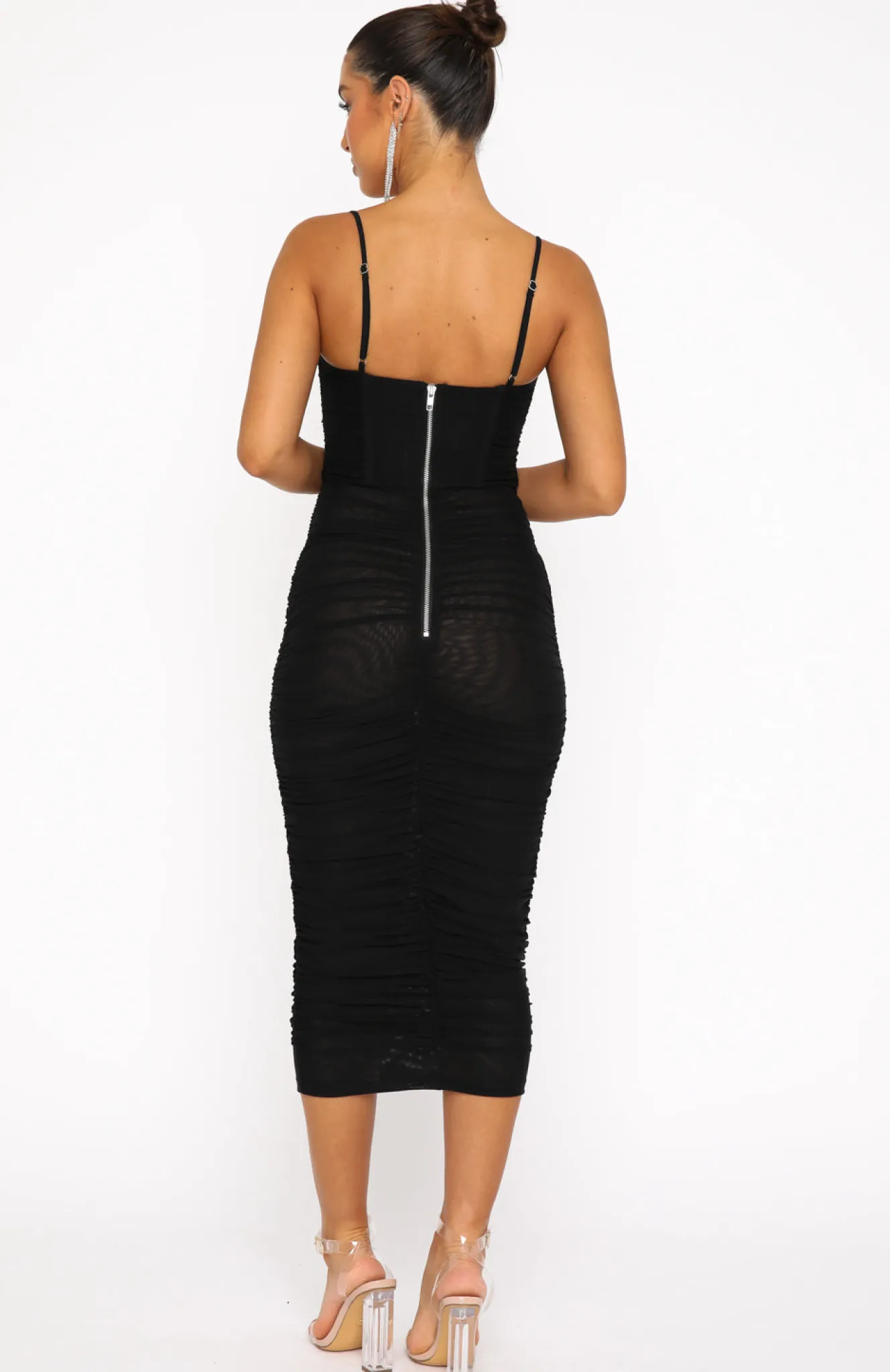 Formal Dresses | White Fox Boutique Full Of Flavour Midi Dress black