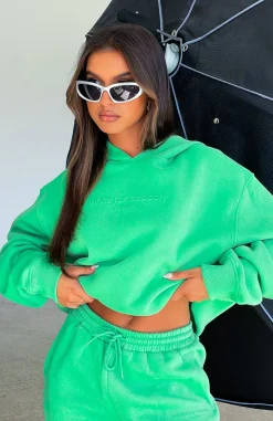 Jackets & Blazers | White Fox Boutique Future Forward Oversized Hoodie Jolly green