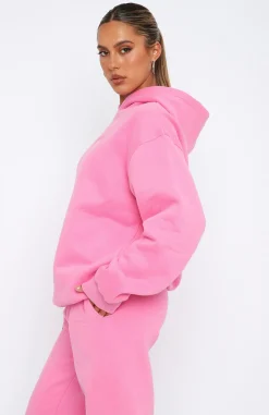 Jackets & Blazers | White Fox Boutique Future Forward Oversized Hoodie Candy pink