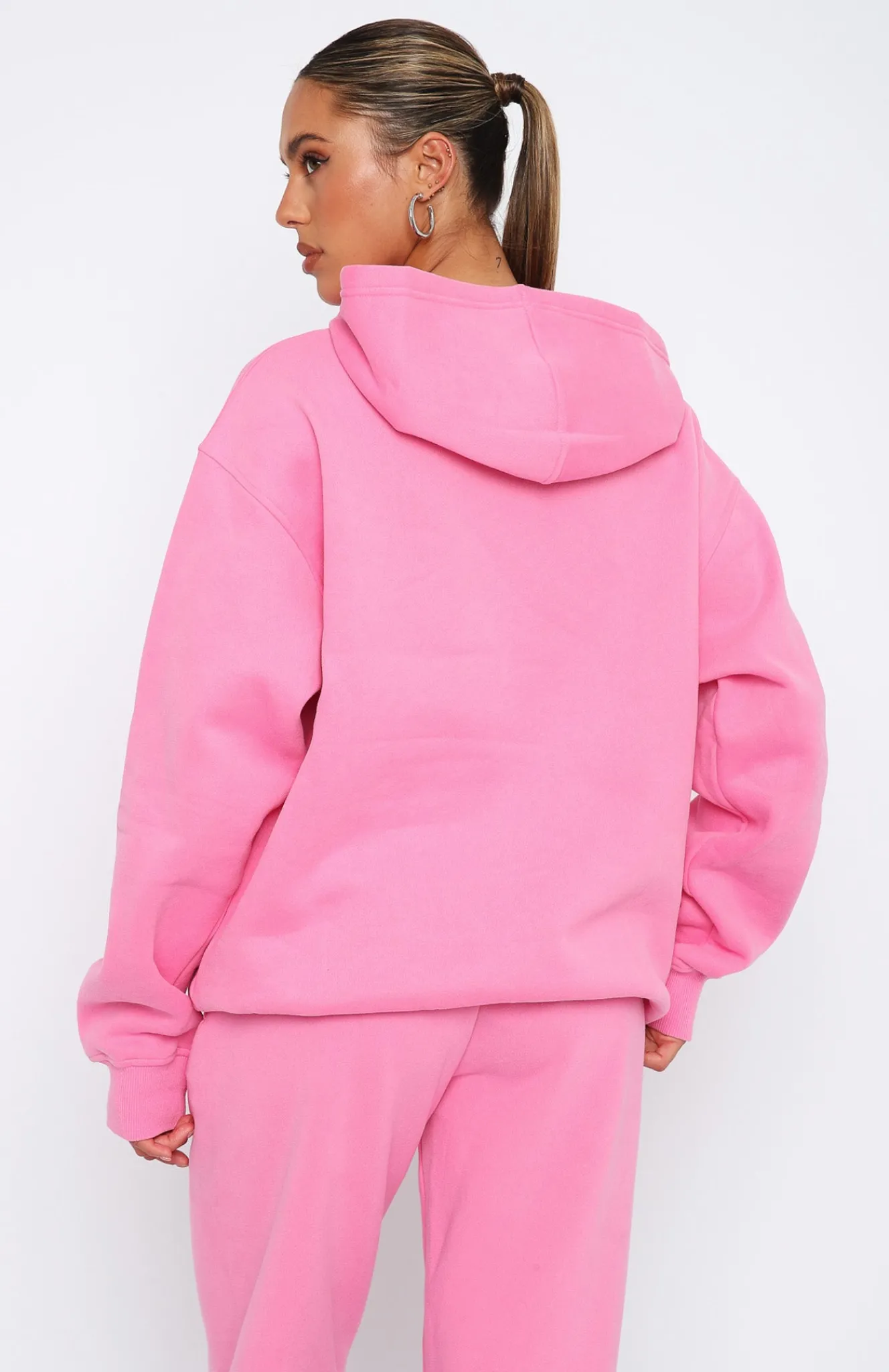 Jackets & Blazers | White Fox Boutique Future Forward Oversized Hoodie Candy pink