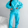 Sweatpants | White Fox Boutique Future Forward Sweatpants Arctic blue