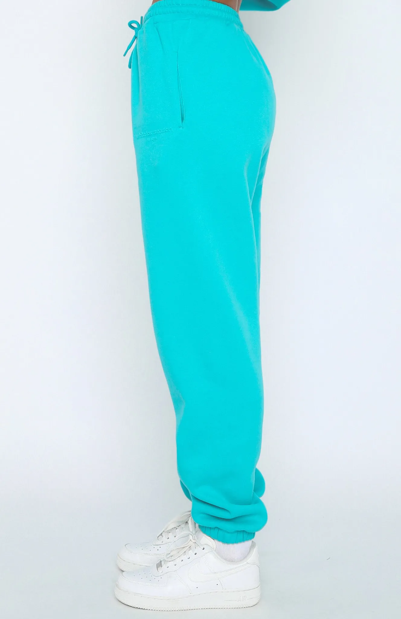 Sweatpants | White Fox Boutique Future Forward Sweatpants Arctic blue