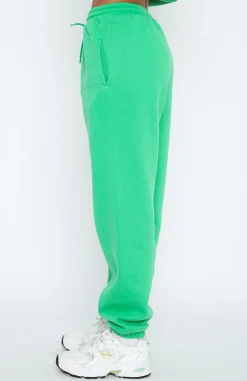 Sweatpants | White Fox Boutique Future Forward Sweatpants Jolly green