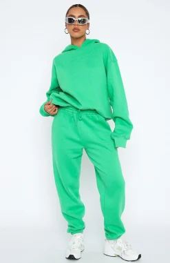Sweatpants | White Fox Boutique Future Forward Sweatpants Jolly green