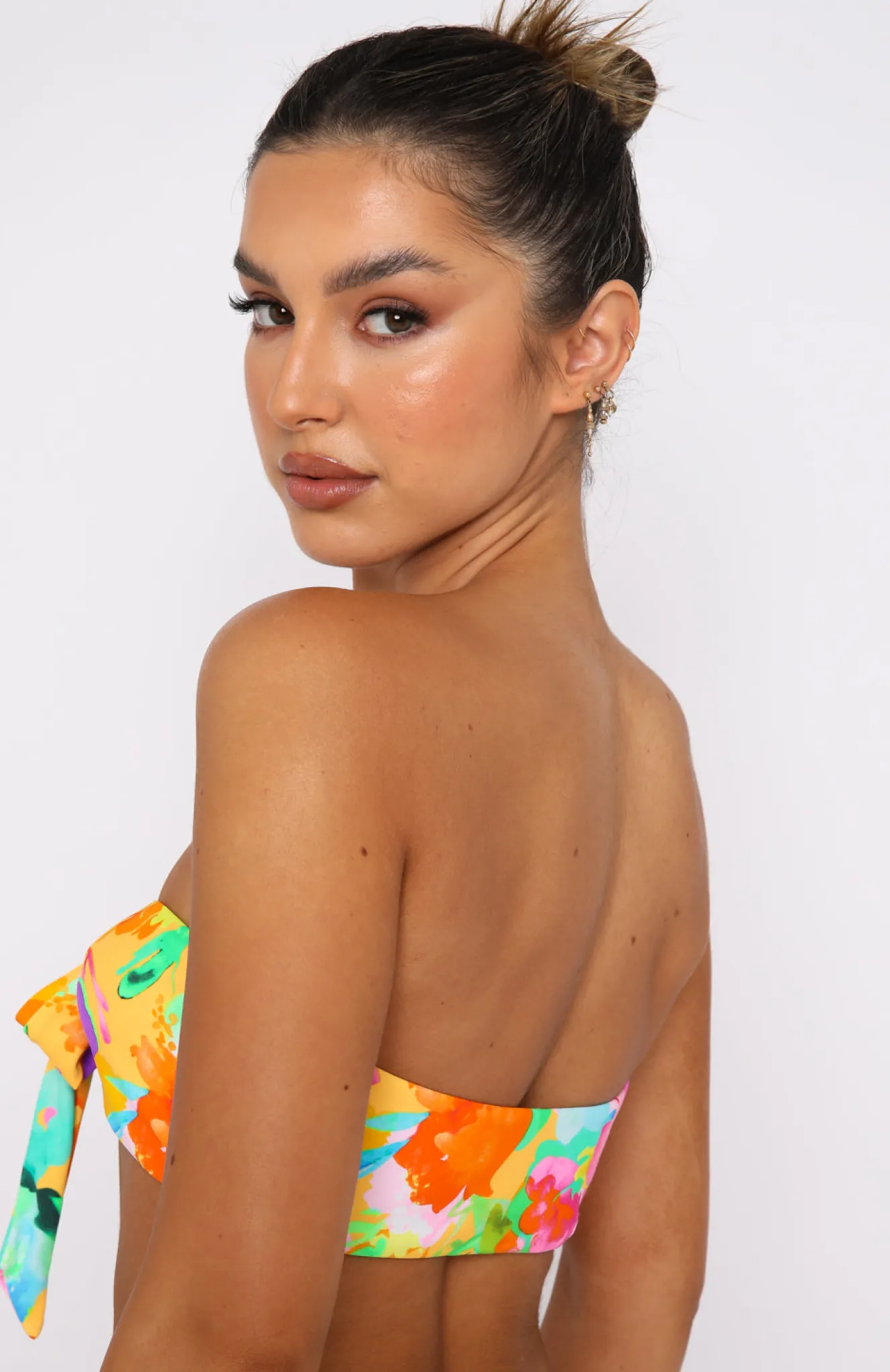 Bikini Tops | White Fox Boutique Girls Trip Bikini Top Floral Pop multi