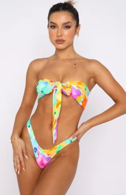Bikini Tops | White Fox Boutique Girls Trip Bikini Top Floral Pop multi