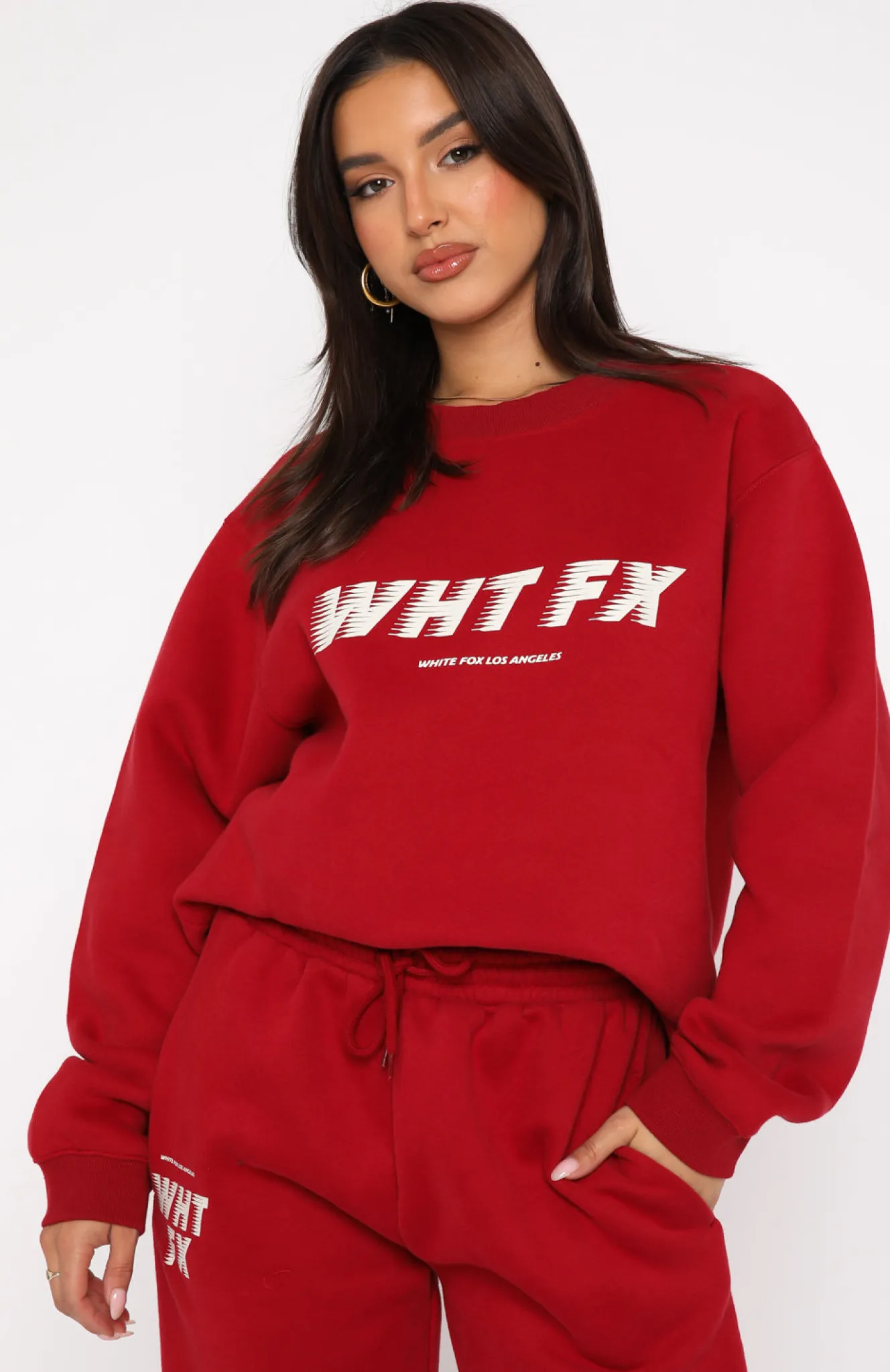 Jackets & Blazers | White Fox Boutique Give It All Sweater Dark red
