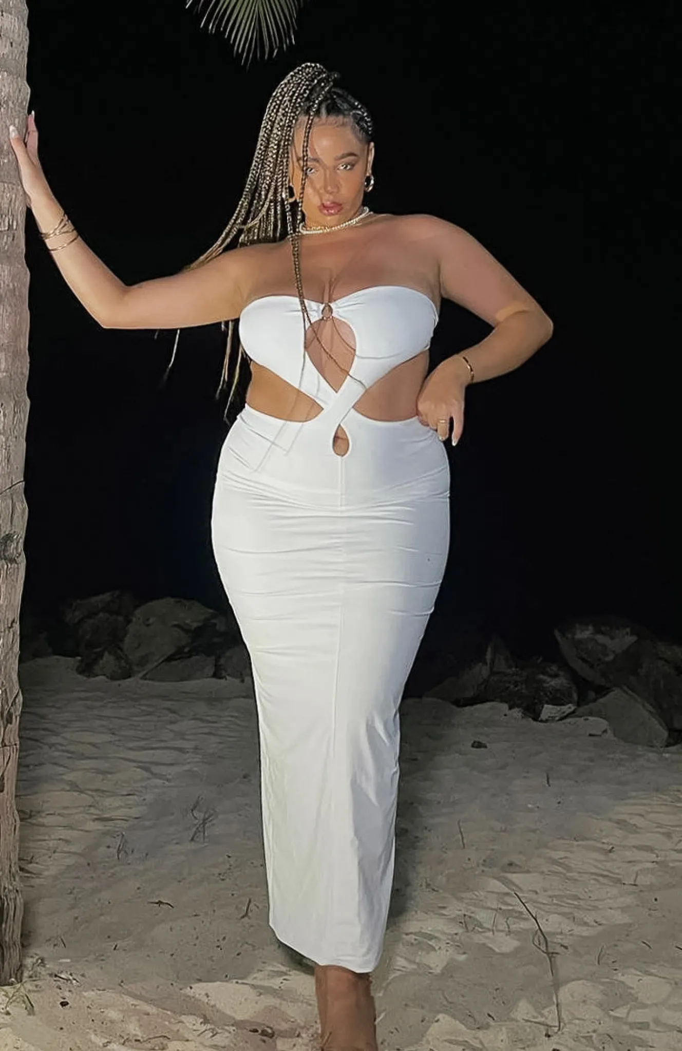 Formal Dresses | White Fox Boutique Give Me Space Maxi Dress white