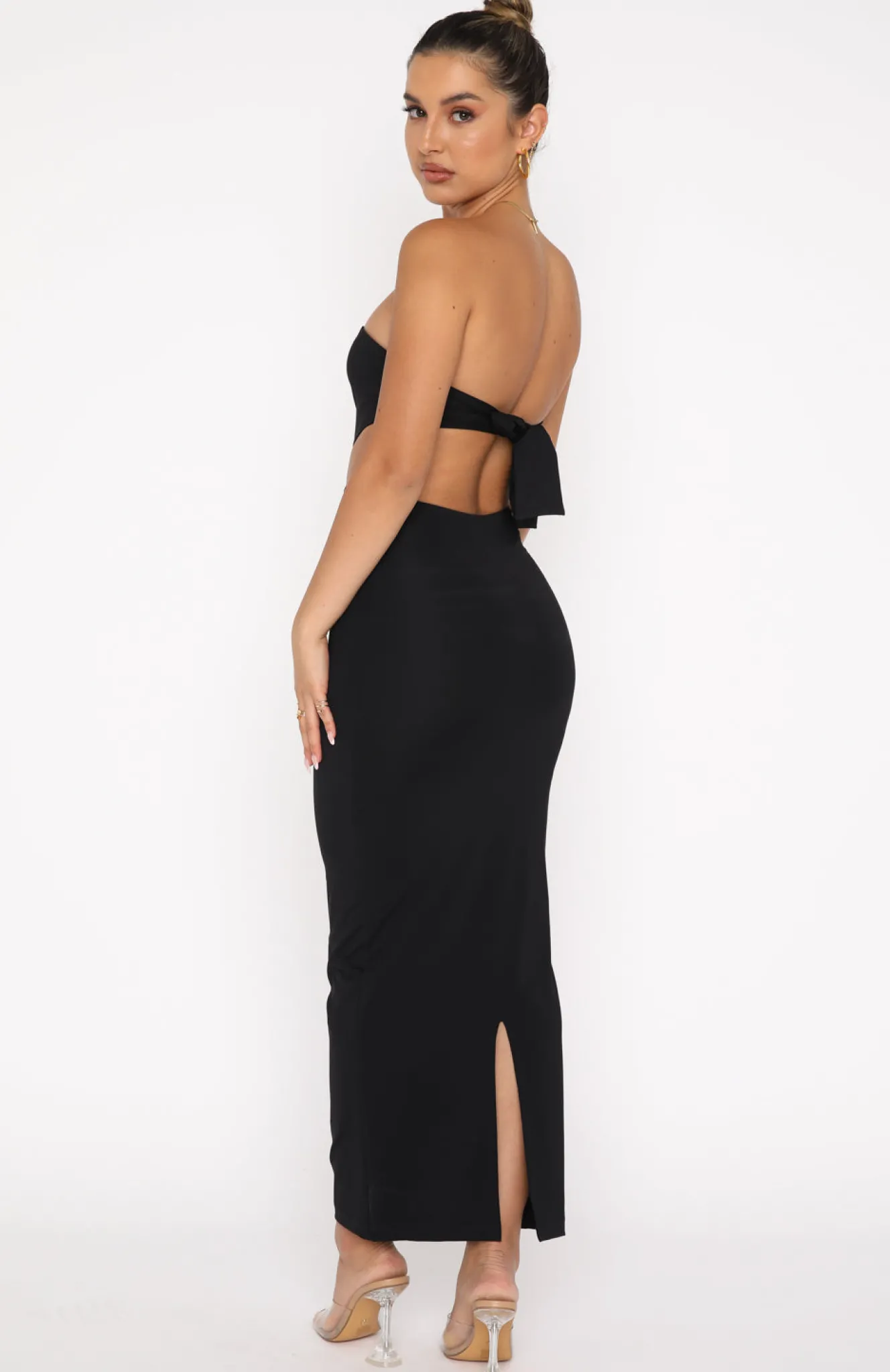 Formal Dresses | White Fox Boutique Give Me Space Maxi Dress black