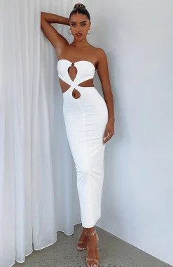 Formal Dresses | White Fox Boutique Give Me Space Maxi Dress white